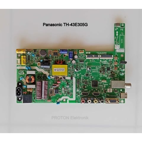 Mainboard LED TV Panasonic TH-43E305G  TH 43E305G Motherboard Mesin TV 5844-A2M02A-0P20