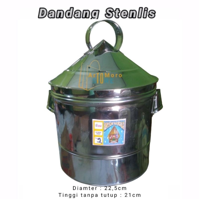 DANDANG Uk 2.K STENLIS /Dandang kukus/Dandang Subluk