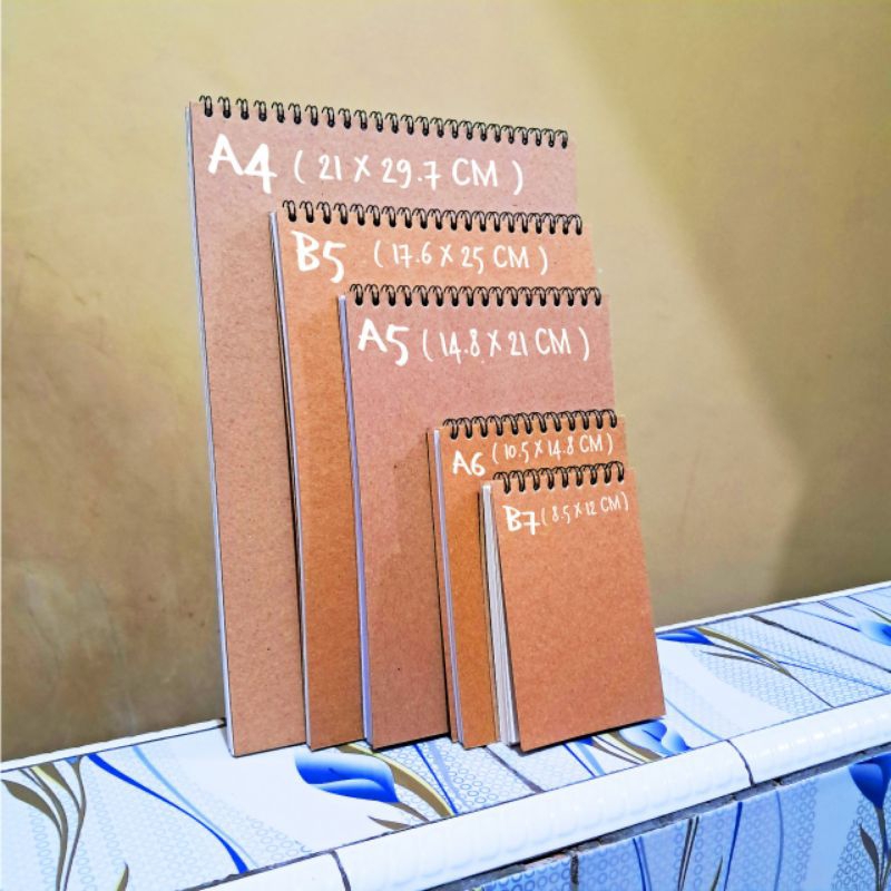 

Watercolor Sketchbook Ukuran A4 B5 A5 A6 B7 Buku Sketsa Tebal 250 gsm Buku Gambar Tebal Buku Sketsa