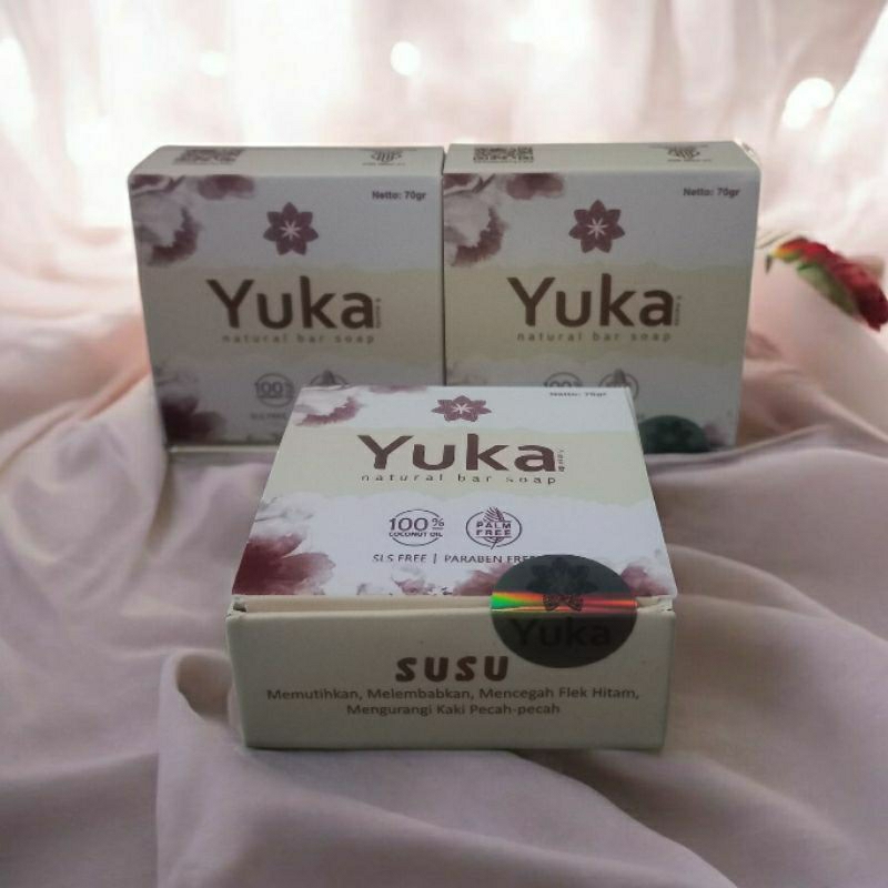 YUKA VARIAN SUSU SABUN PEMUTIH WAJAH dan TUBUH PRIA WANITA