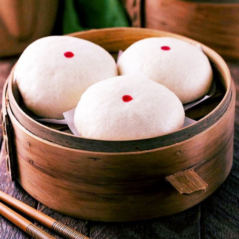 

Dimsum bakpau kacang merah 6 pcs