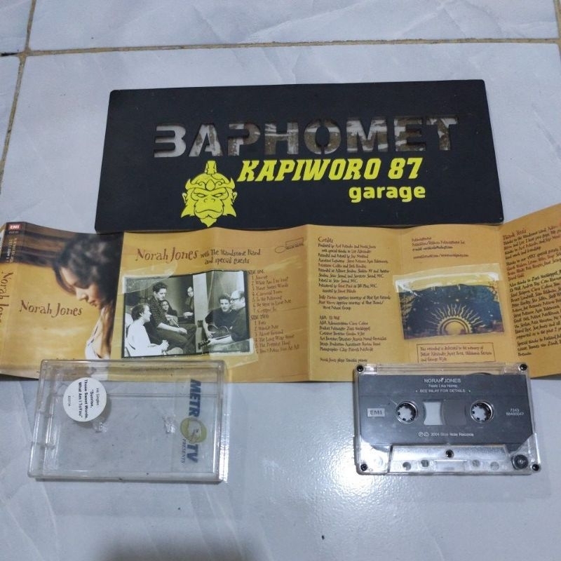 kaset pita NORAH JONES feels like home