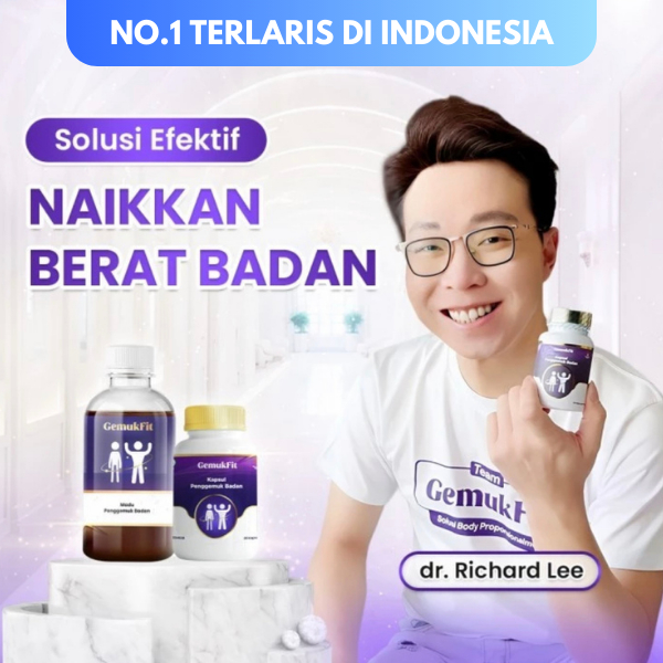 PROMO GEMUK FIT ORIGINAL Suplemen Penggemuk Badan Cepat dan Ampuh