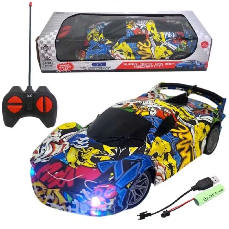 TERBARU Mainan Anak Mobil Balap XTS-3017 / Mainan Mobil Sedan Rc