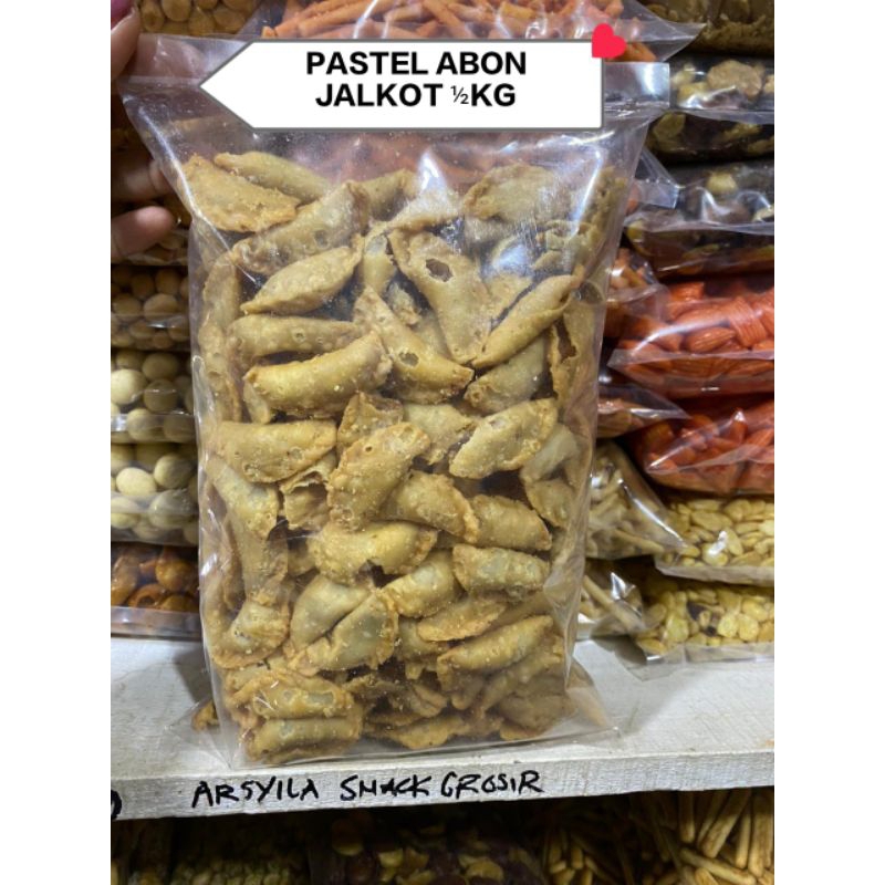 

Snack Kiloan Pastel Abon Jalkot Udang JalanKote 500gr