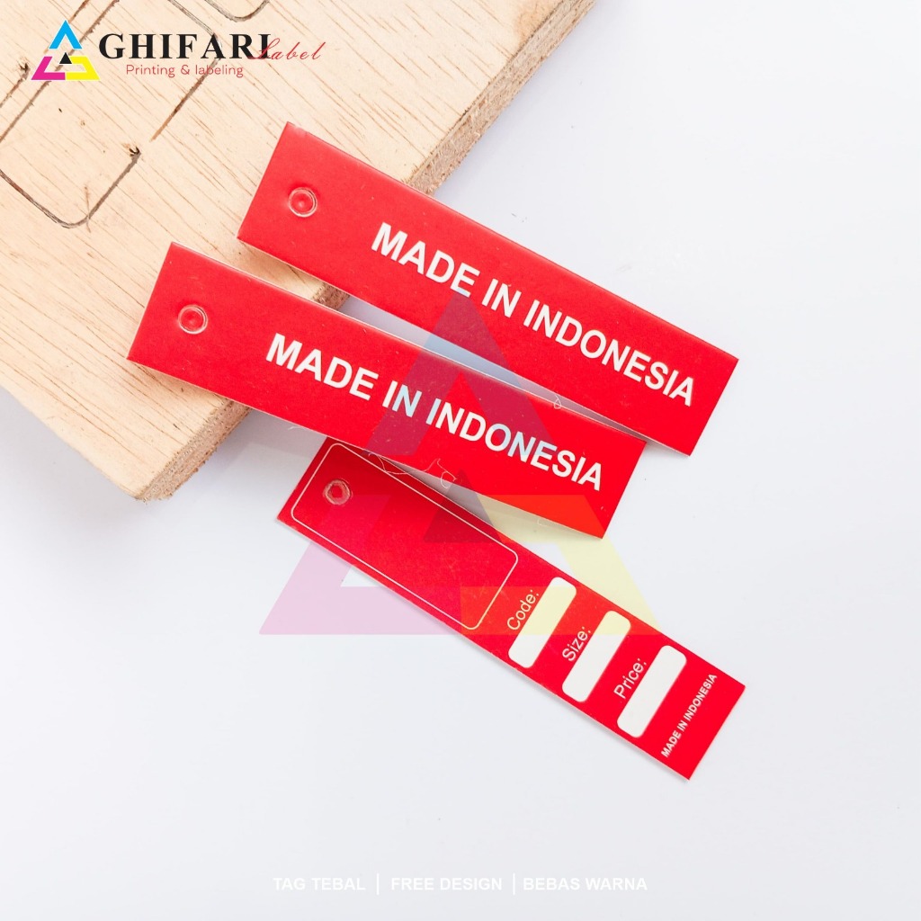 

HANG TAG ready stok tebal 700gsm minimal order 50pcs, hangtag made in indonesia