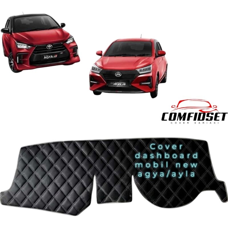 Cover Dashboard New AGYA AYLA Aksesoris Pelindung Dasbor Mobil Interior