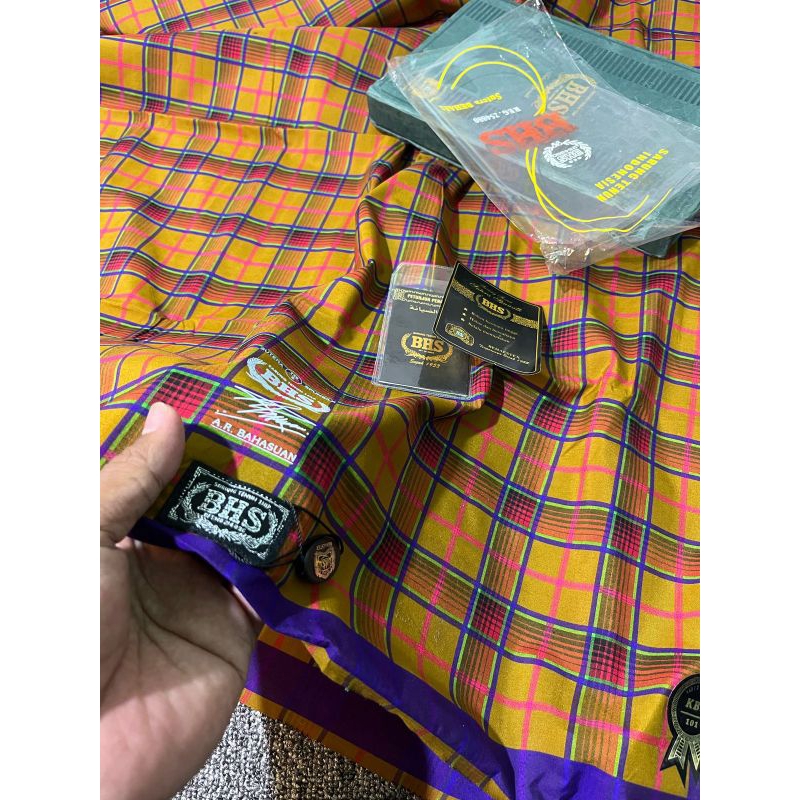 sarung bhs BHS KBS full sutra spunsilk baru