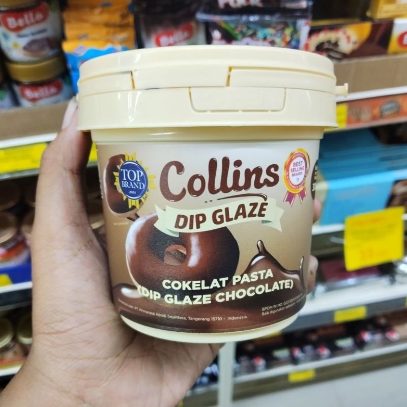 

Collins Dip Glaze Chocolate 300gr