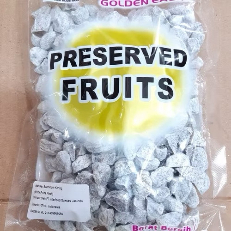 

Golden Eagle Preserved Fruits/ Manisan Buah Plum/ candy kiamboy 250gr,