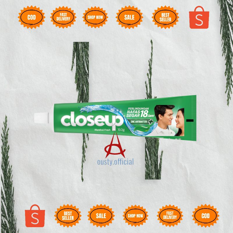 BARU CLOSE UP 160gr - PASTA GIGI MEREK CLOSE UP 160GR