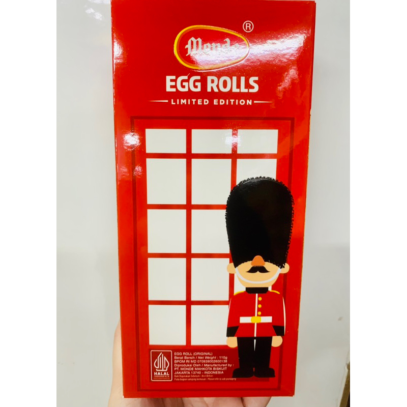 

MONDE EGG ROLLS ORIGINAL 110GR LIMITED EDITION