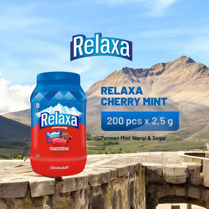 

PERMEN RELAXA ALL VARIANT 500 GRAM ( ISI 200 ) / PERMEN MINT / PERMEN TOPLES / PERMEN