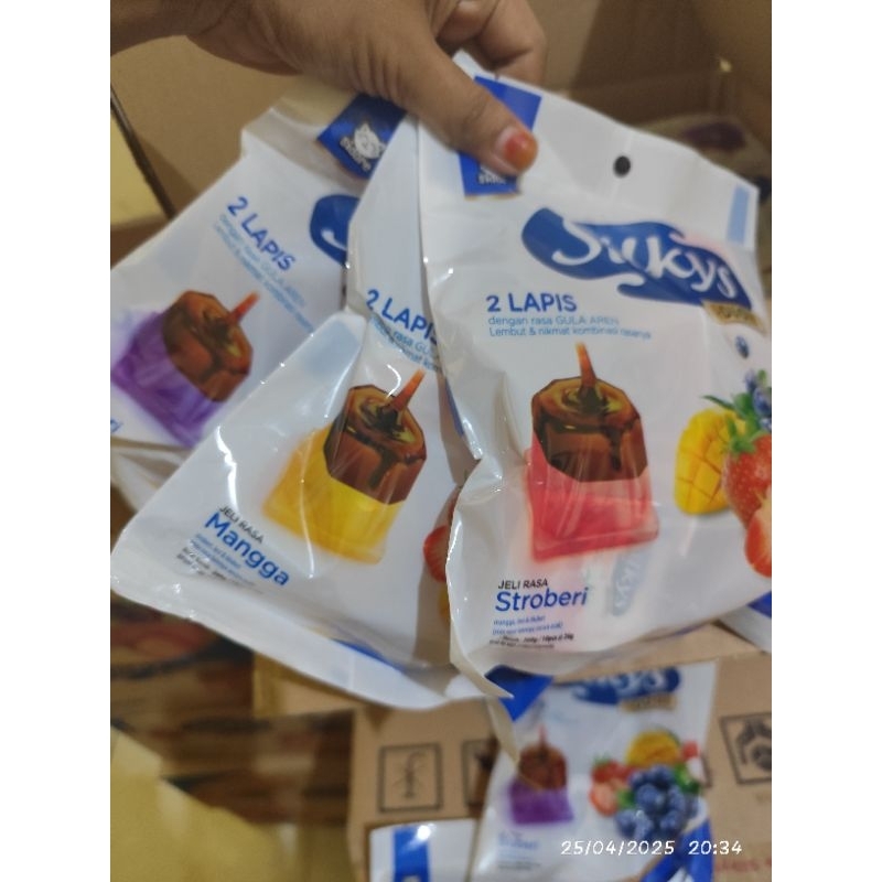 

30pcs Silkys puding strawberry blubery mangga