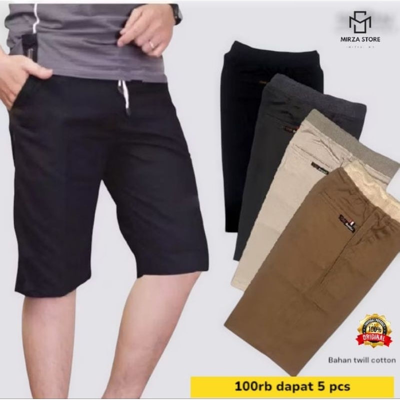 PAKET HEMAT 100rb dapat 5 celana pendek chinos