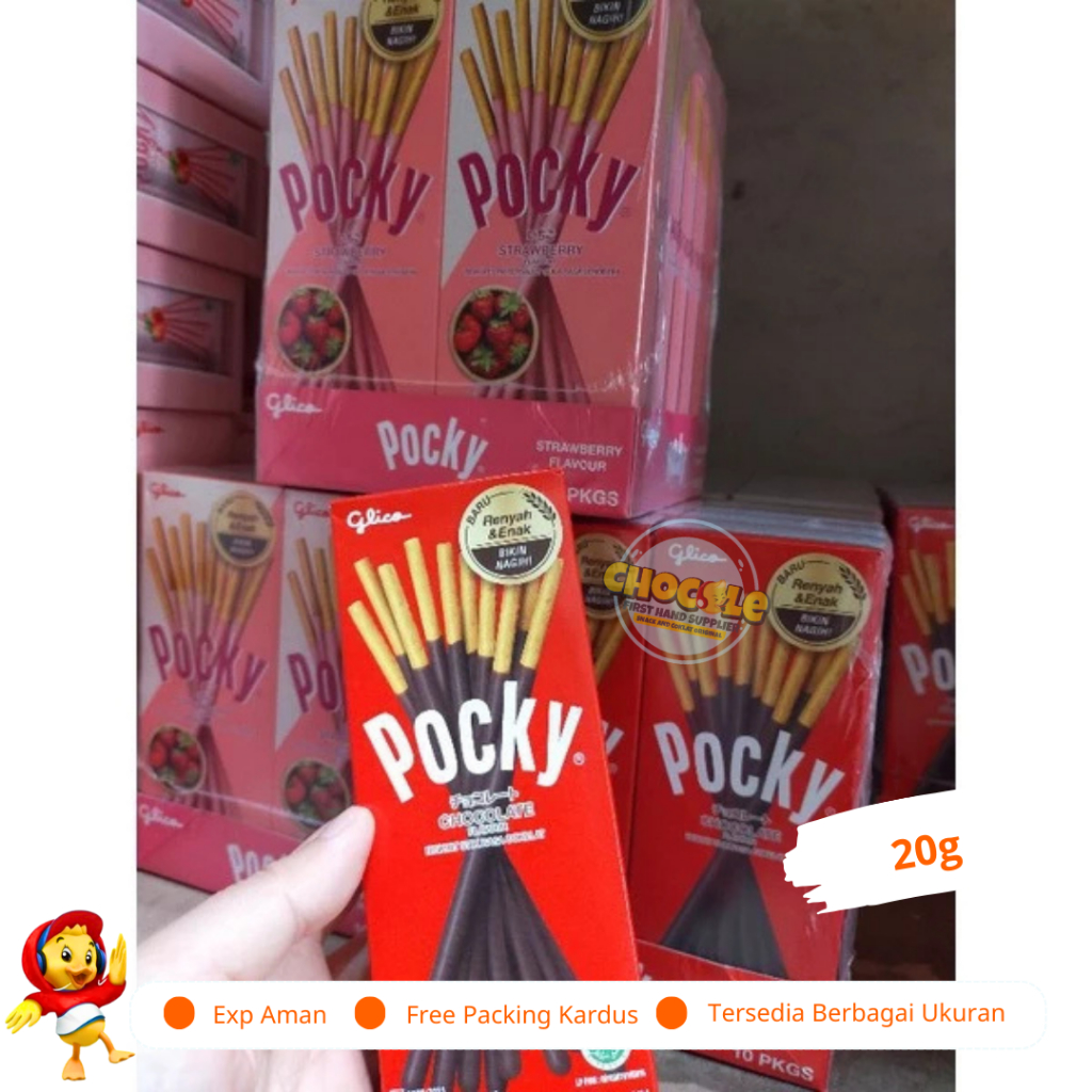 

PROMO 5.5 POCKY MINI PACK 20G || PUSAT GROSIR SNACK DAN COKLAT KILOAN ORIGINAL || AGEN SUPPLIER CEMILAN INDOFOOD DEPOK JABODETABEK