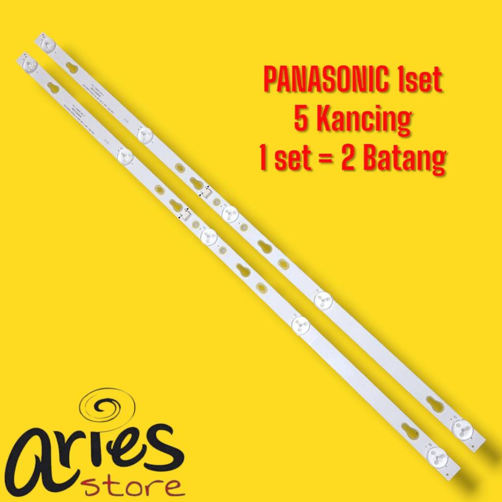 LED 5 KANCING PANASONIC 32 inch 6V BACKLIGHT PANASONIC 32 inch 5 KANCING 6V