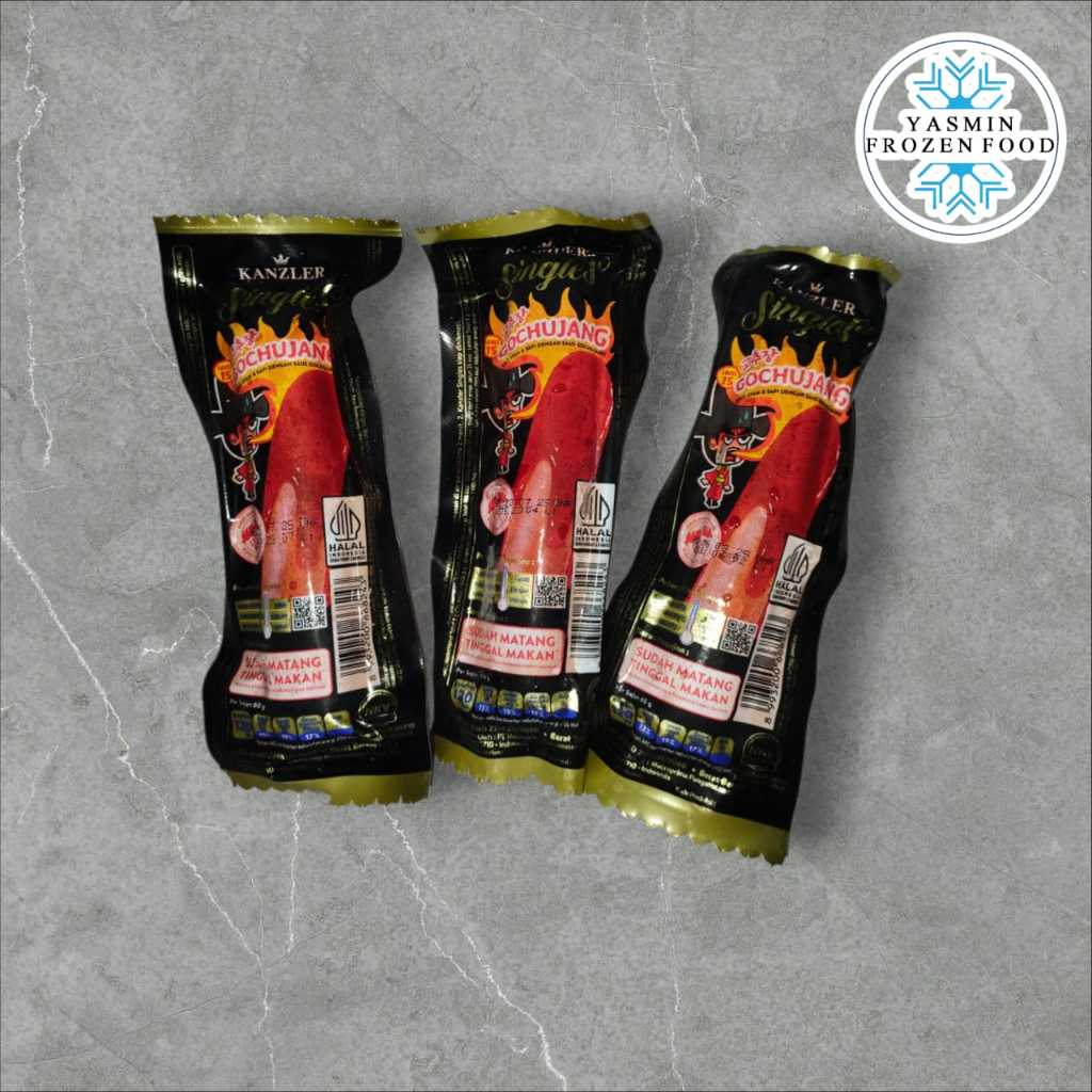 

Kanzler Sosis Single Gochujang 60gr