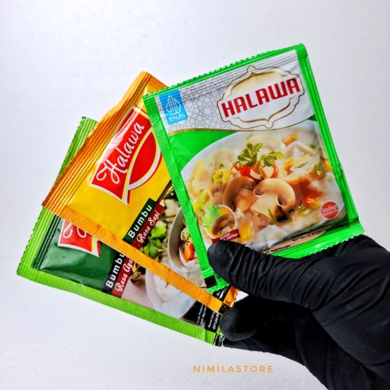 

Kaldu SEHAT Halawa 1 renceng (12 saset) Rasa jamur/ayam/sapi/ mengandung prebiotil/probiotik