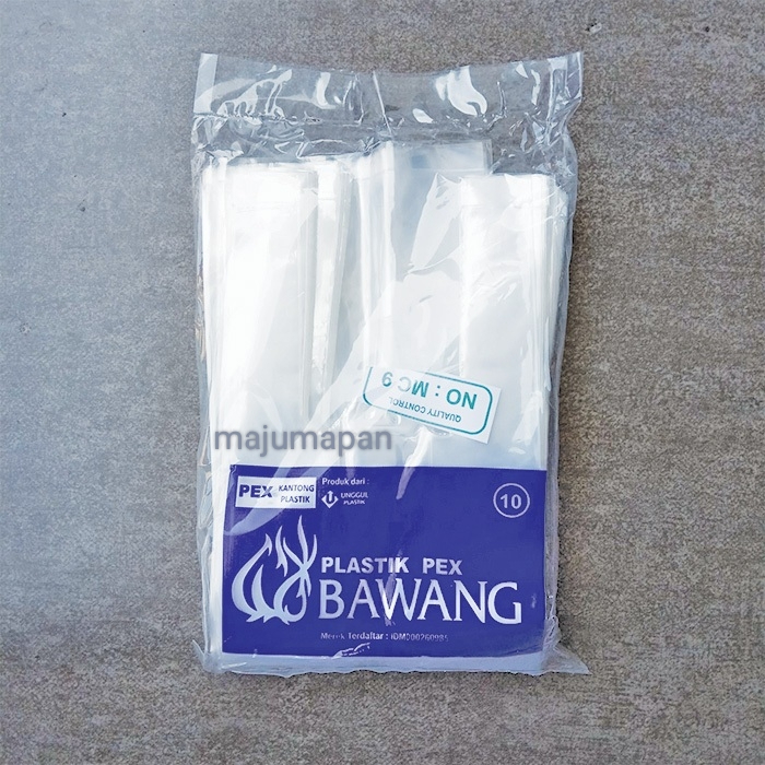 KRESEK PEX BAWANG UKURAN 10 / KRESEK BENING PEX BAWANG 10