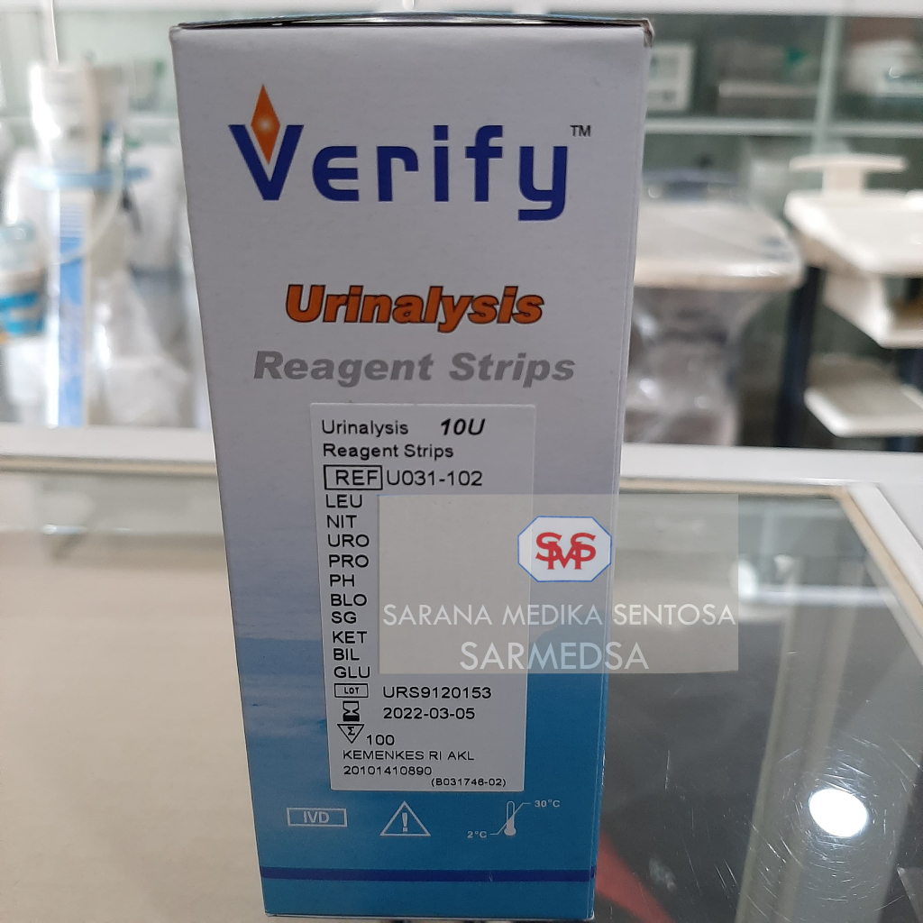 Strip Urinalysis Verify 10 Parameter