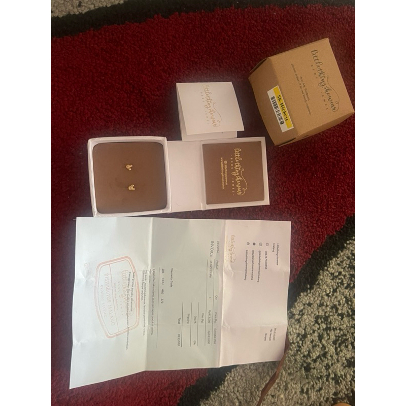 Anting Littlethingshewear Preloved minie mouse emas