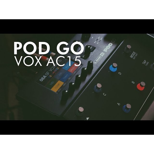 SF LINE 6 POD GO | VOX AC15 POD GO PRESETS