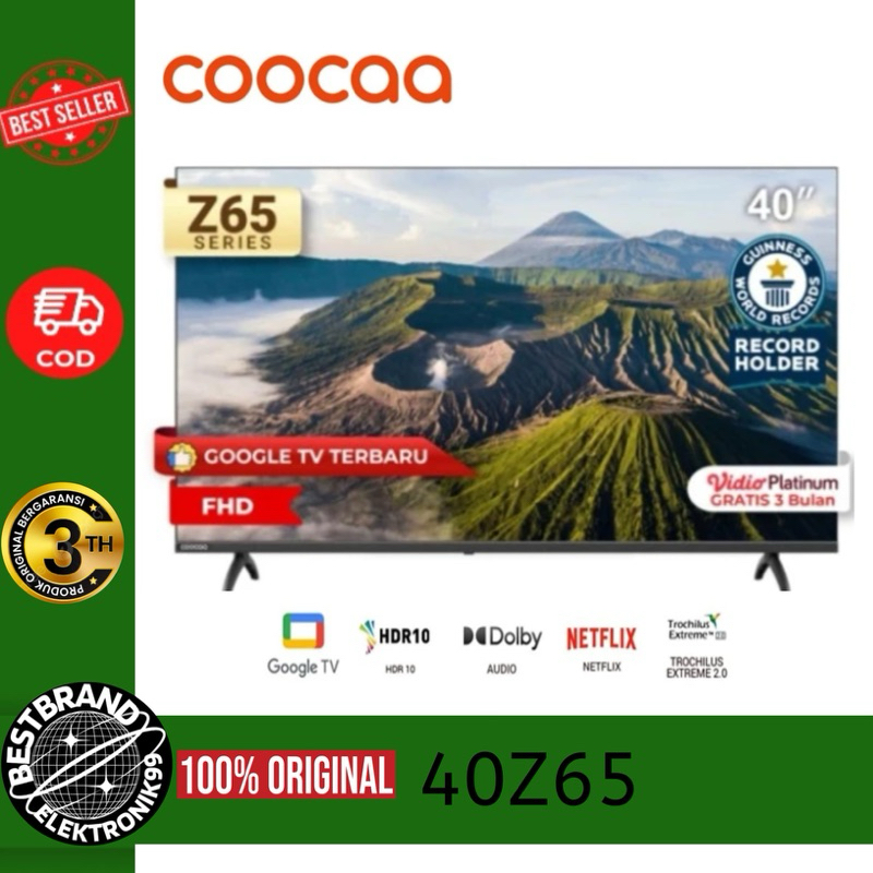 COOCAA 40Z65 LED 40INCH FULL HD GOOGLE TV