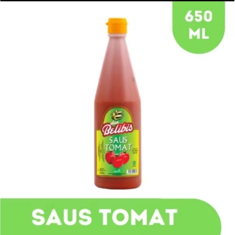 

Dua Belibis Saus Tomat 650ml Tomato Sauce Saos Botol