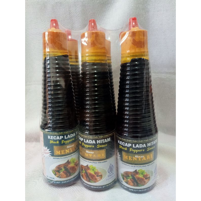 

Kecap Lada Hitam Premium 150ml 6 pcs lebih murah – Rasa Gurih Pedas Nikmat | Sinar Mentari