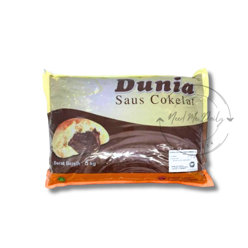 

Dunia Filling Pasta 5kg | Selai Coklat Isian Roti Kue Pastry
