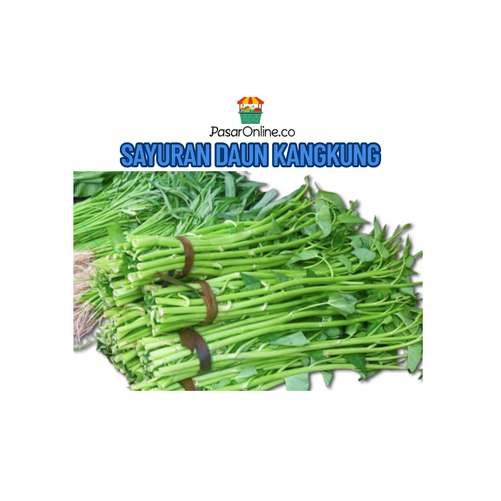 

Sayuran Daun Kangkung Segar - Ikatan