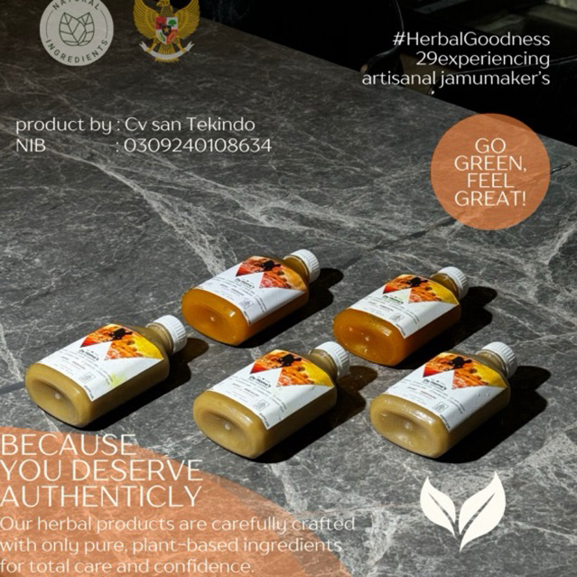 

dehome.idn-bundling 4pack Kunyit asam + free 1 botol random/request