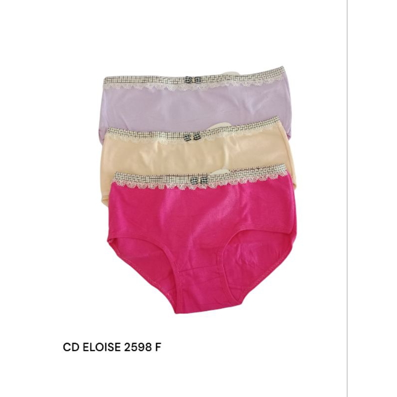 ￼CD Eloise 2598 F / Celana dalam / Celana Dalam CD Wanita / Bahan Premium / pakaian dalam wanita