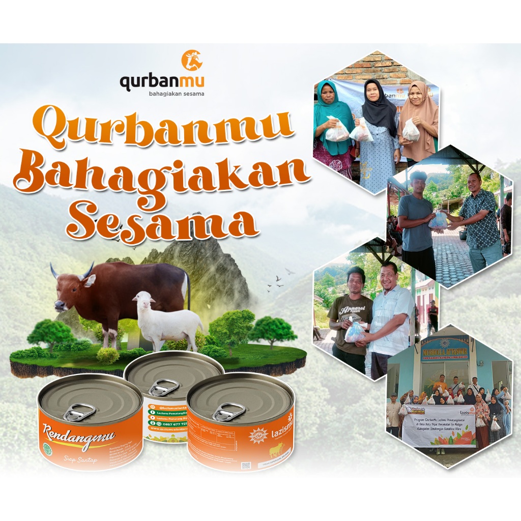 Lazismu Siantar - Qurban hingga Pelosok Negeri Bersama Lazismu Pematangsiantar