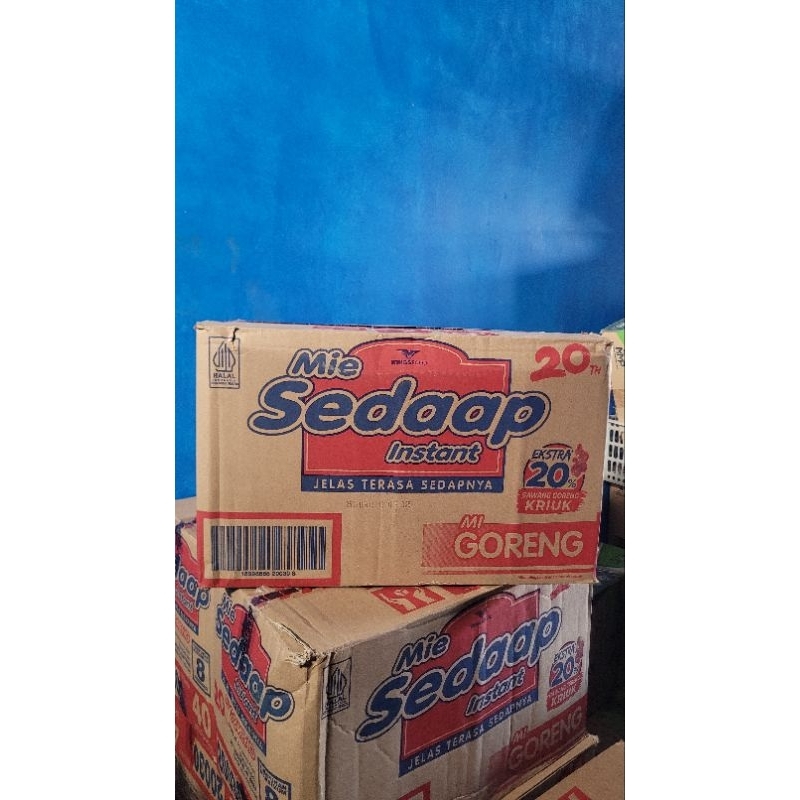 

mie goreng sedaap instant 1dus(40pcs)