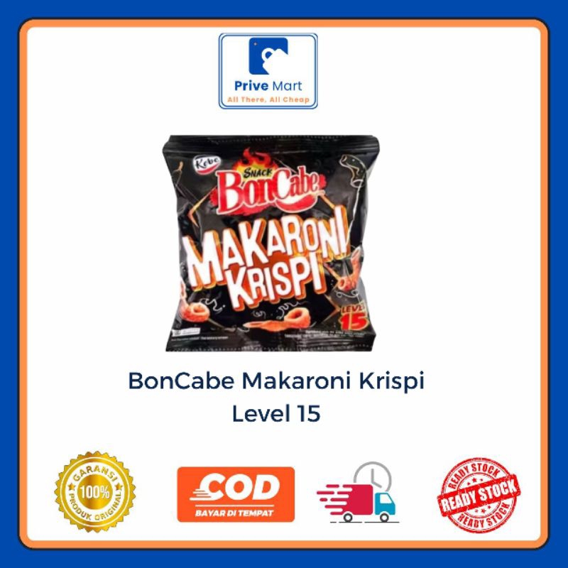 

BonCabe Makaroni Krispi Level 15, 27g Prive Mart