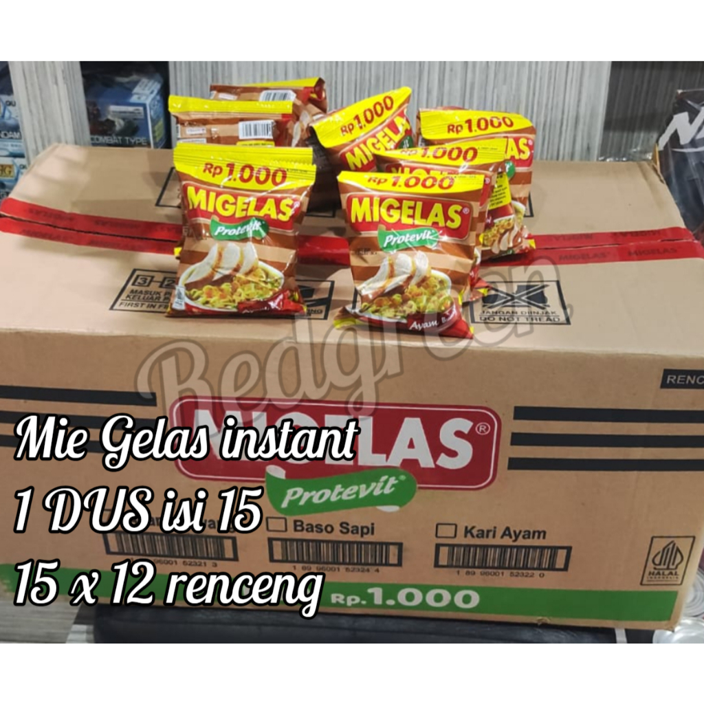 

Mie Gelas mie instant 1 dus isi 15 mie gelas 1 dus isi 15 x 12 renceng