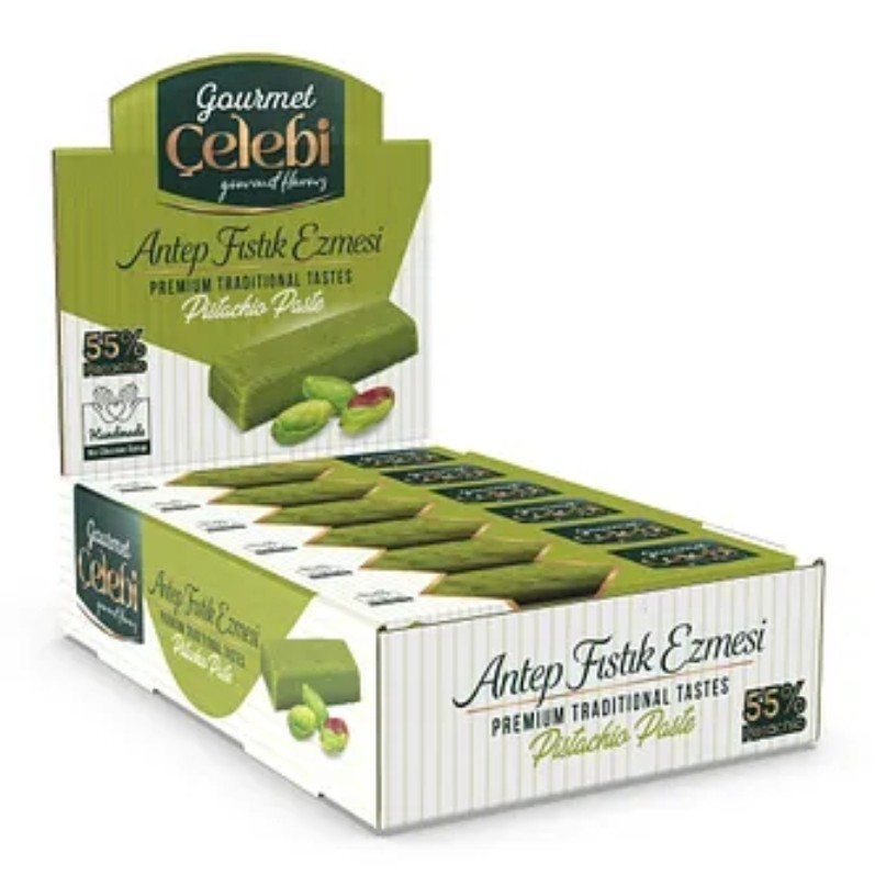 

| PISTACHIO PASTE | PREMIUM TRADITIONAL TASTES | GOURMET CELEBI | IMPORT | TURKIYE |
