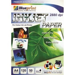 

Kertas Inkjet BluePrint 120 Gram 50 Lembar A4 Inkjet Paper Daun BluePrint