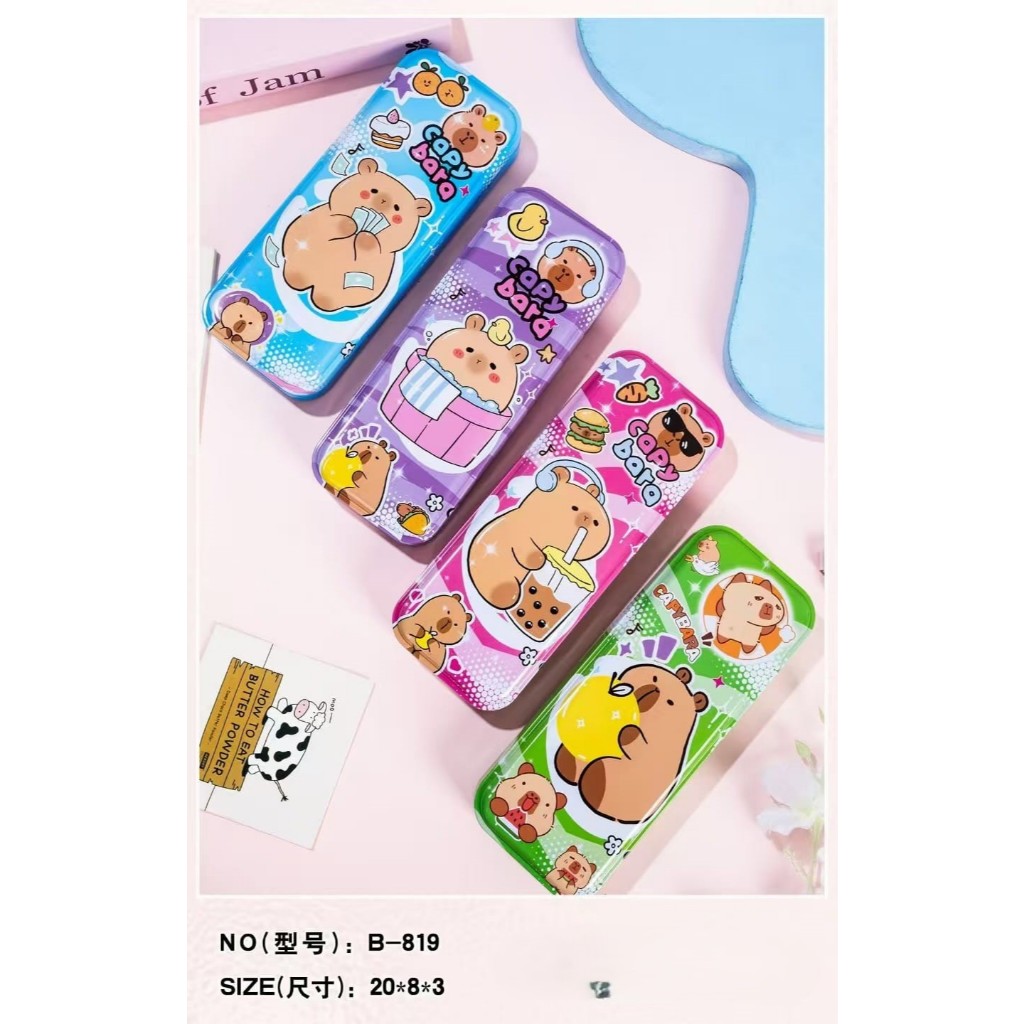 

Tempat Pensil Case Kaleng CapyBara B-819