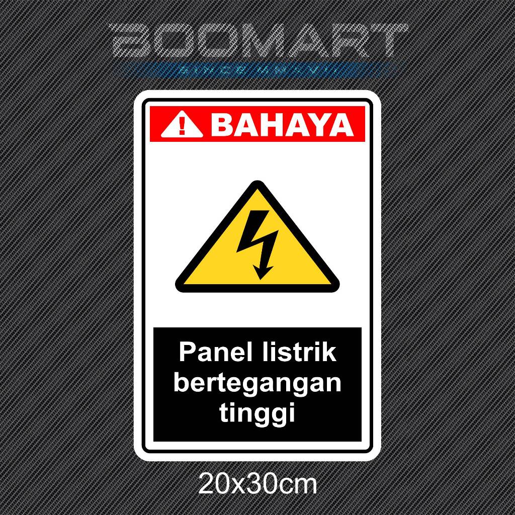 

STICKER PANEL LISTRIK BERTEGANGAN TINGGI