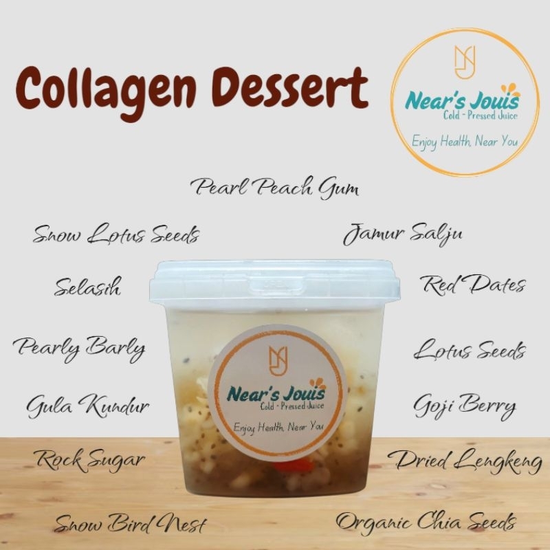 

Collagen Dessert - Peach Gum Dessert 400ml