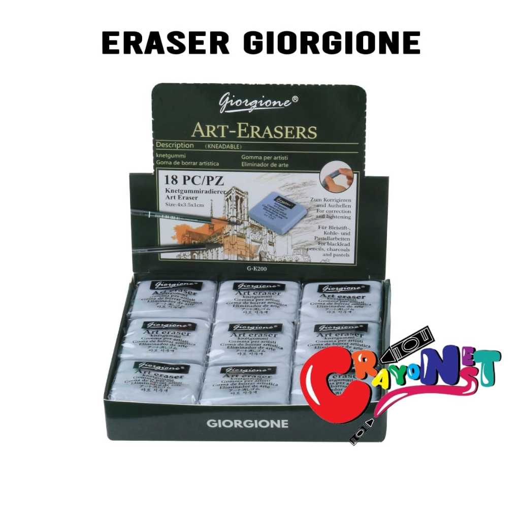

Penghapus Giorgione / eraser / penghapus elastis