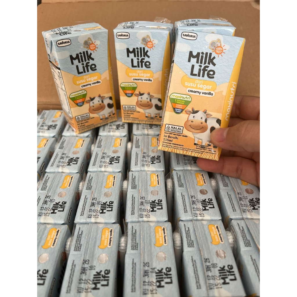 

Milk Life Susu Uht rasa Creamy Vanilla 115ml per pcs