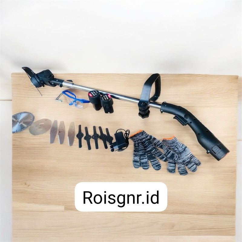 Alat Pangkas Rumput Alat Pemotong Rumput Baterai 12V Mesin Potong Rumput Portable