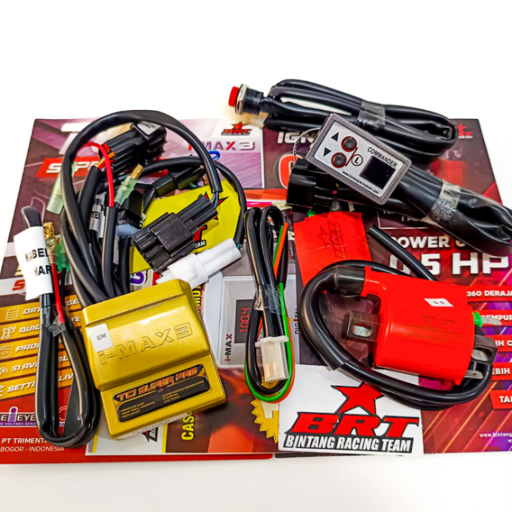 TCI IMAX 3 CDI SUPER PRO + COMMANDER BRT YZ 125 DC 52 STEP