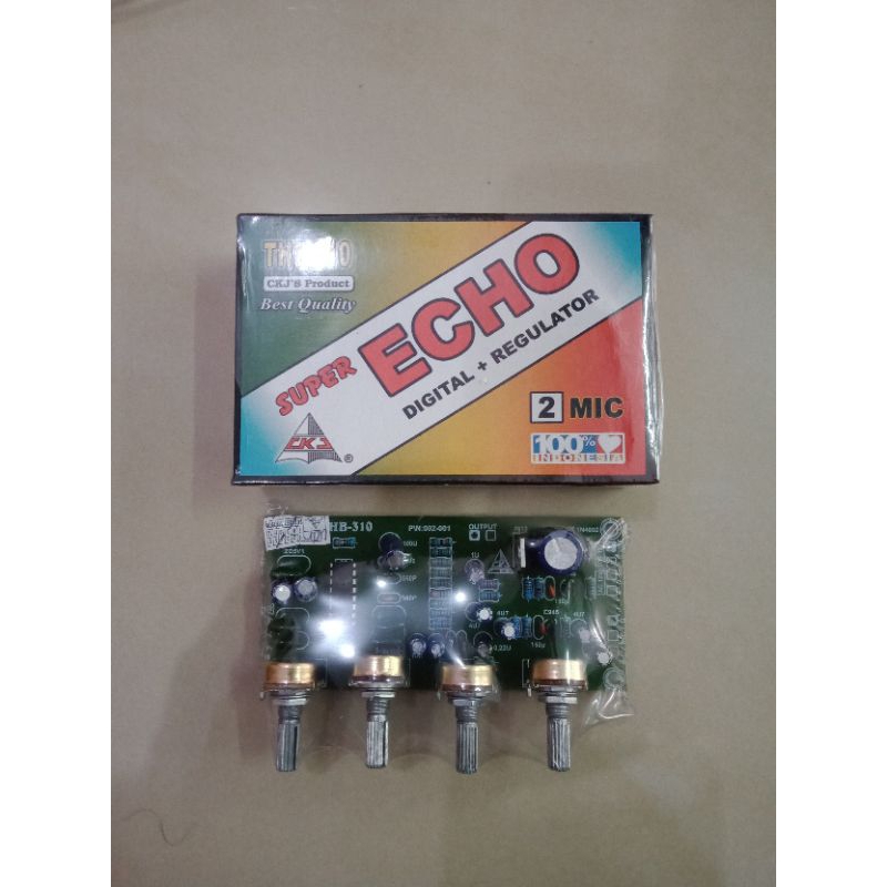 Kit Super Echo Digital + Regulator 2Mic CKJ THB310