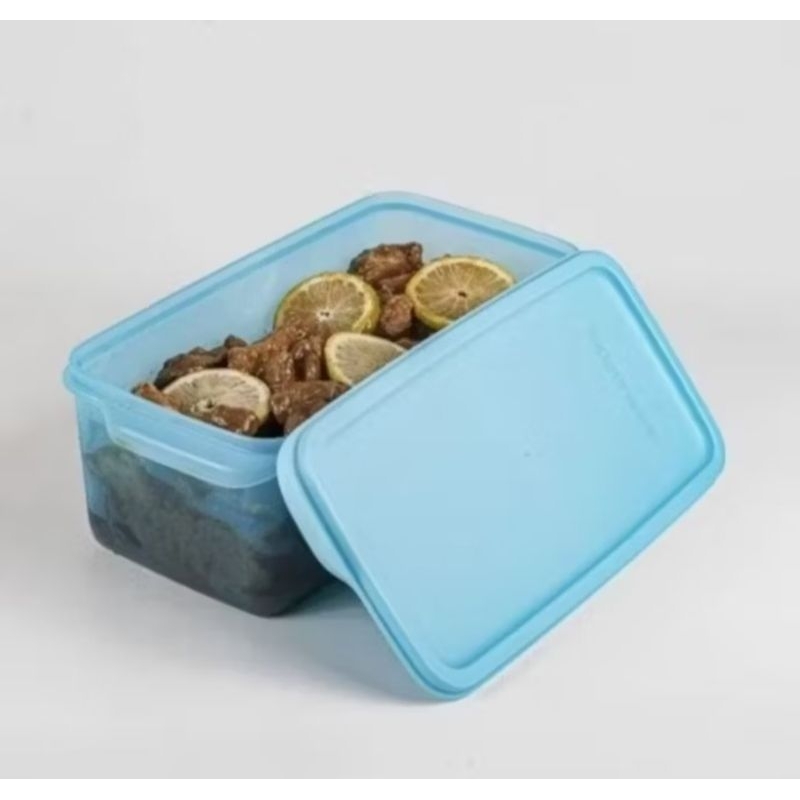 Promo Tupperware Large Stak n stor 2.2L 1pc Toples plastik ungu biru wadah kue bolu tempat cemilan l