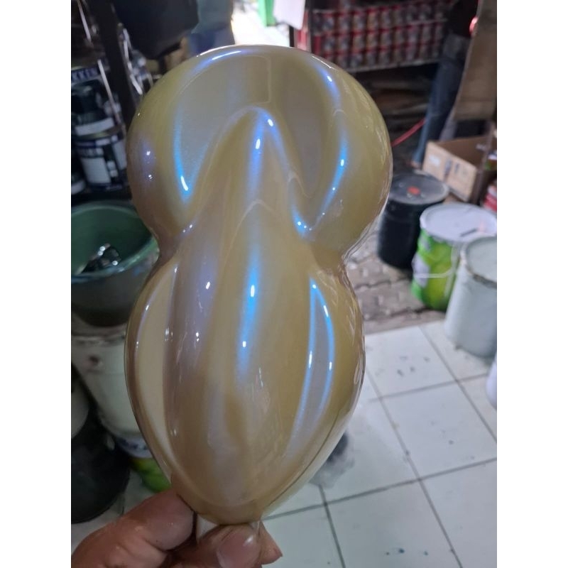 cat warna coklat susu lembayung biru cat pu cat motor cat mobil cat custom cat moc cat duco